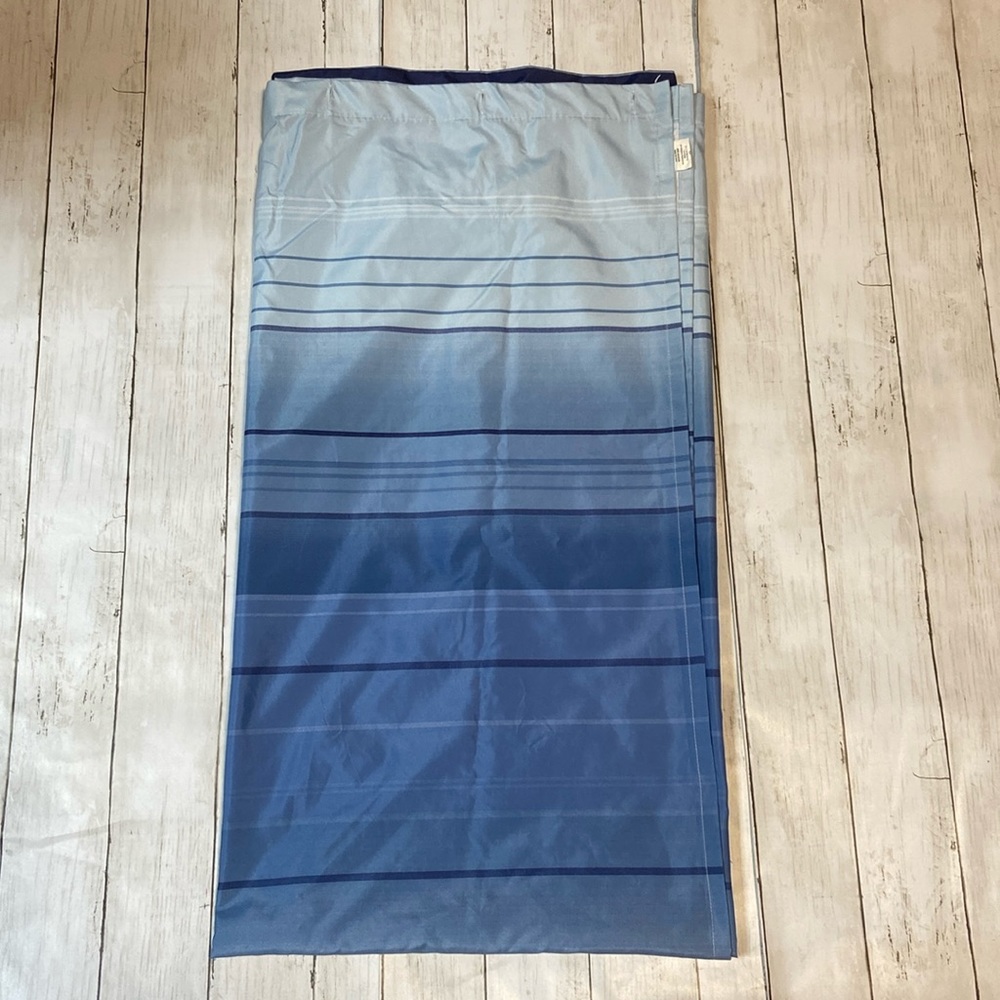 Shower curtain 70” wide by 65” long